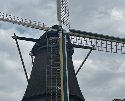 Schilderwerk Korenmolen de Leeuw Aalsmeer