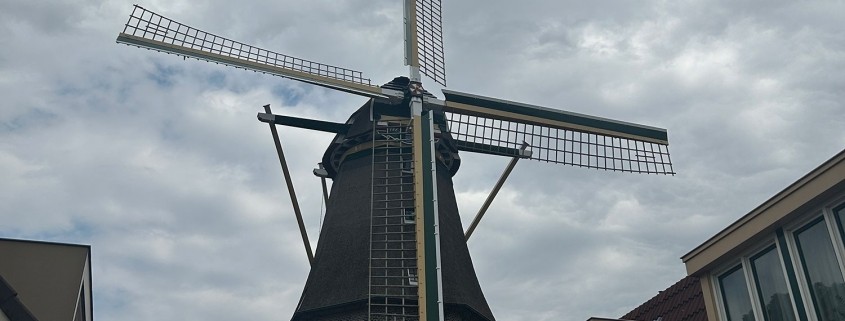 Schilderwerk Korenmolen de Leeuw Aalsmeer